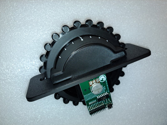 2nd Generation Trim Wheel, Panel mount, with Trim-Lock