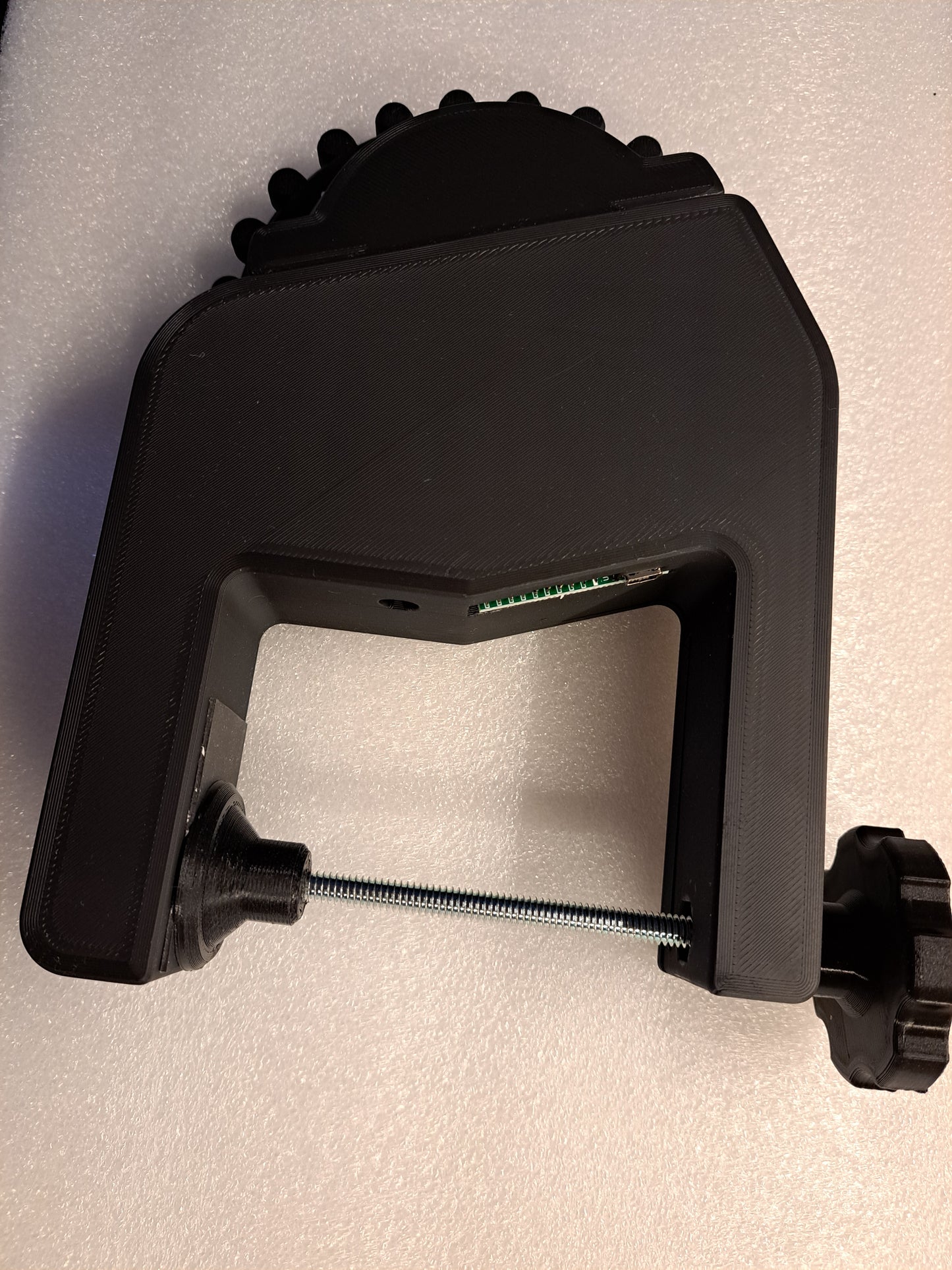 2nd Generation USB Elevator Trim, Large Desk Mount Clamp, with Trim-Lock