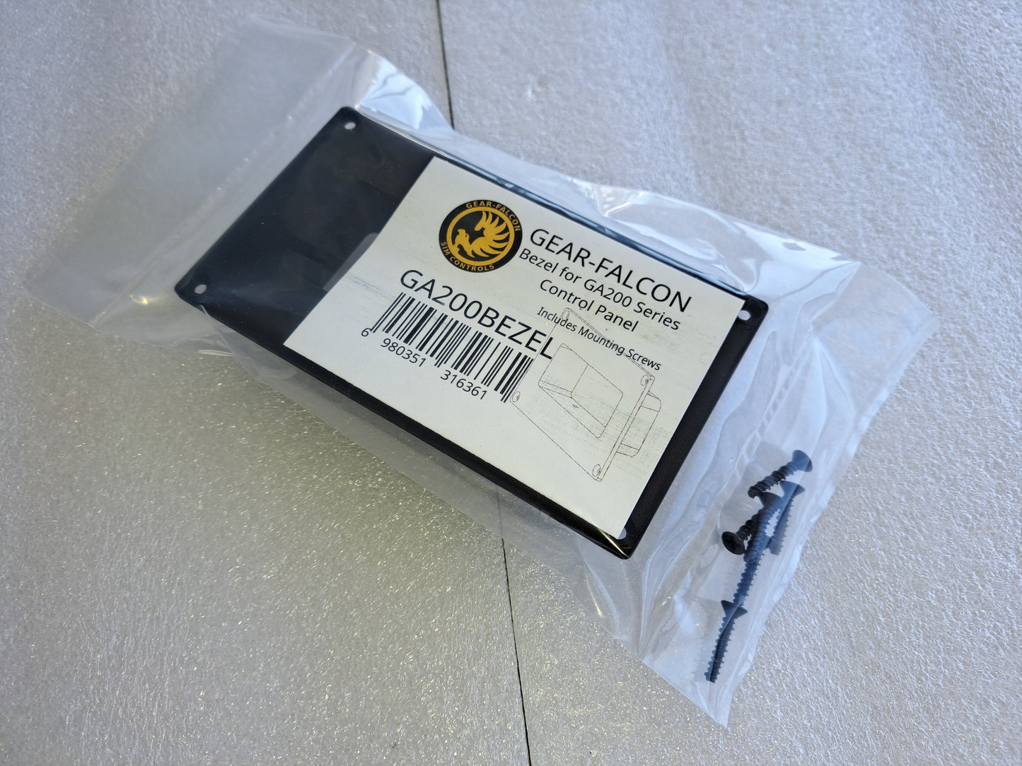 Panel Mount Bezel for GA200 Series Contol Panel