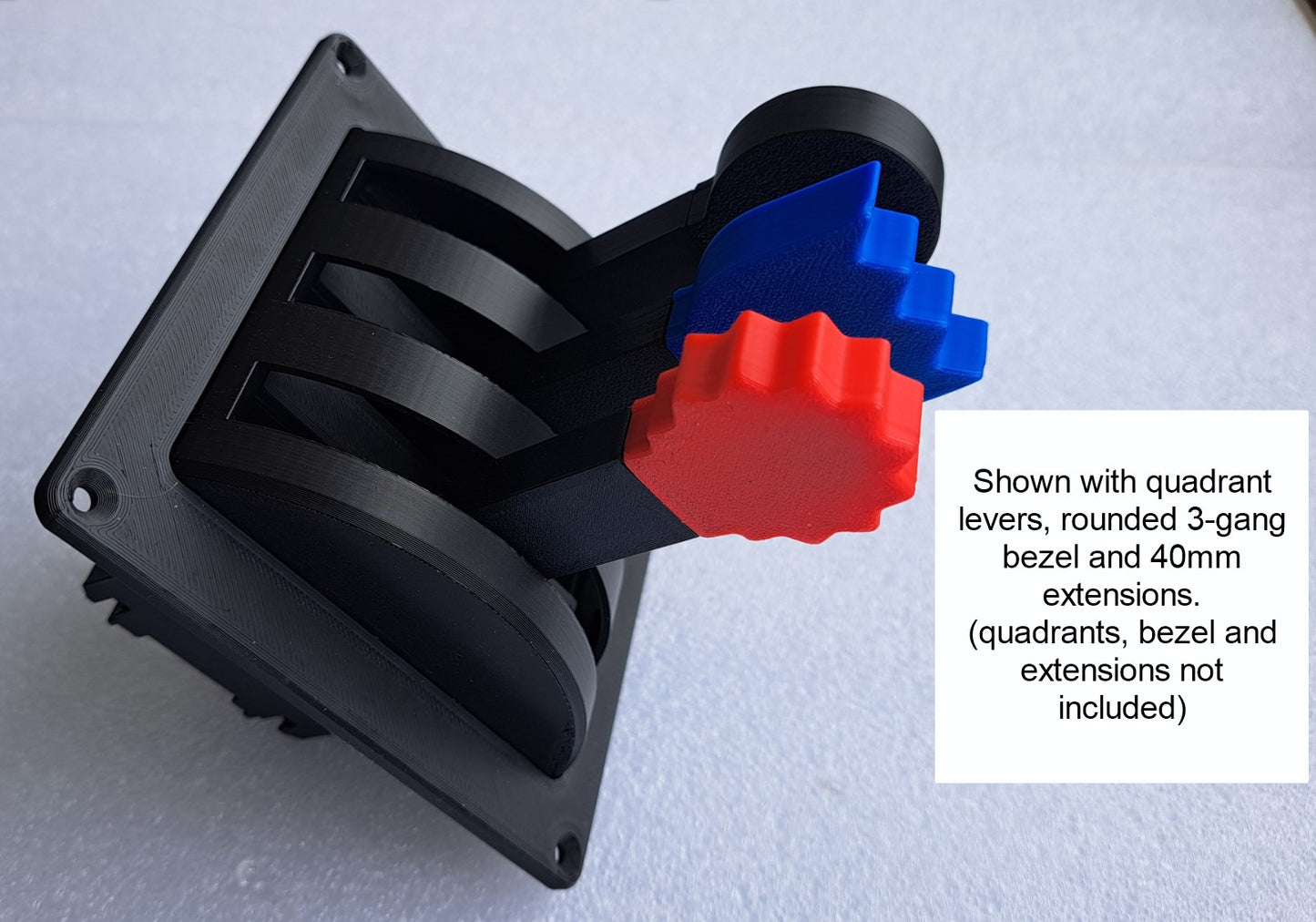 General Aviation Knob set for V2/V3 quadrant levers