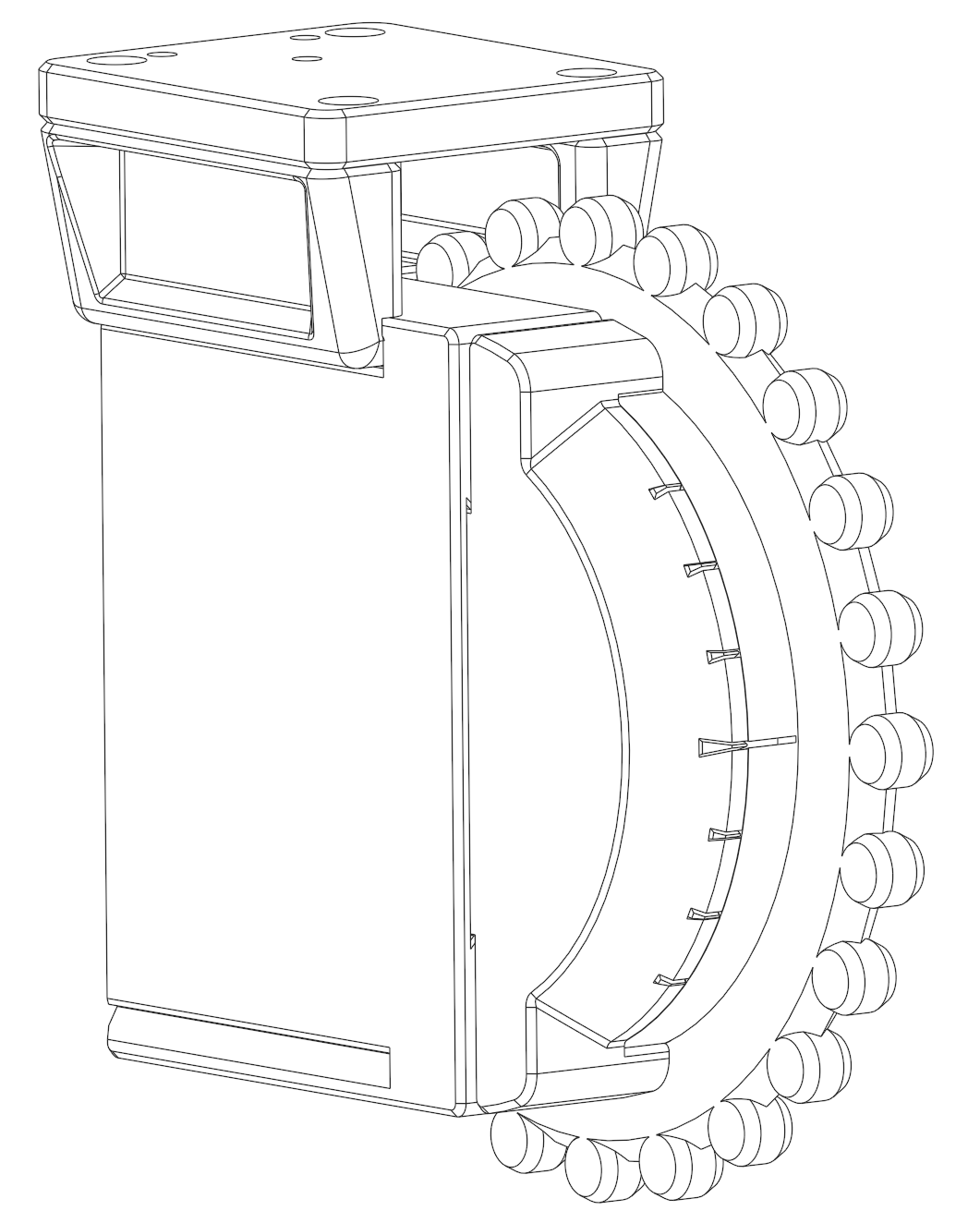 2nd Generation USB Elevator Trim, Analog, Stand-Alone, with Trim-Lock
