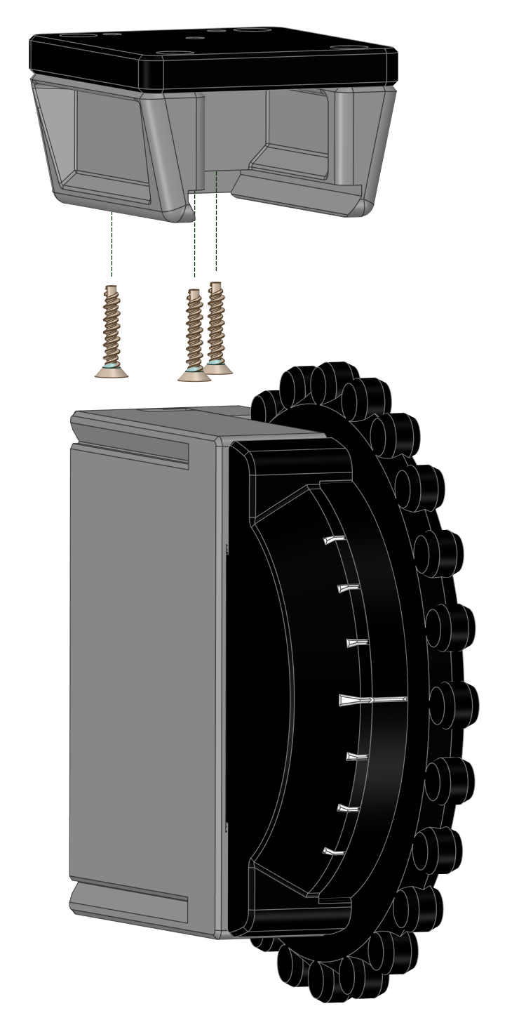 2nd Generation USB Elevator Trim, Analog, Stand-Alone, with Trim-Lock
