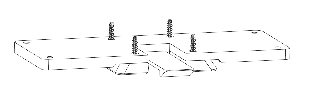 Deluxe mounting bracket, FCP and GA series