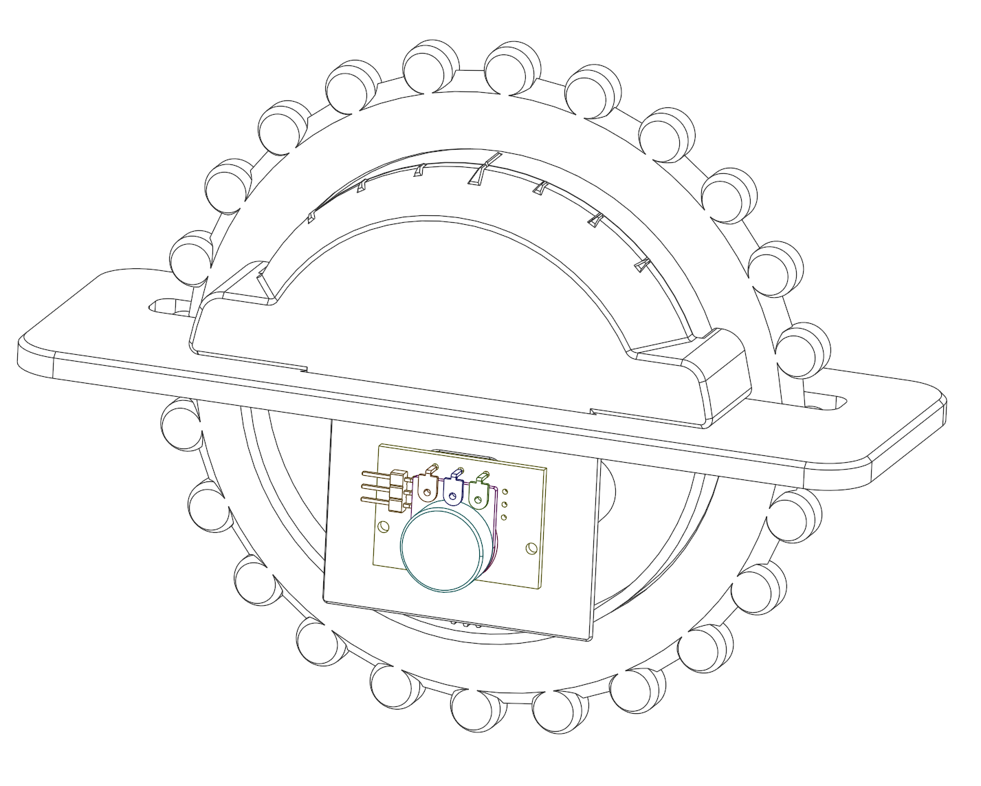Triple Panel Mount Trim Kit