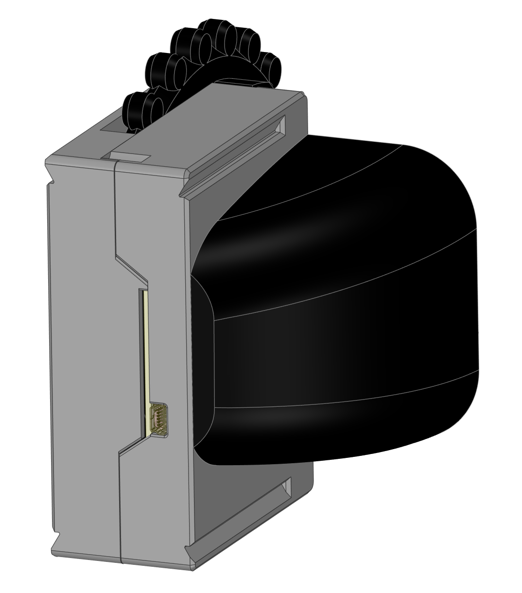 2nd Generation USB Elevator Trim with 4-Encoder Sidecar, Desk Mount, with Trim-Lock