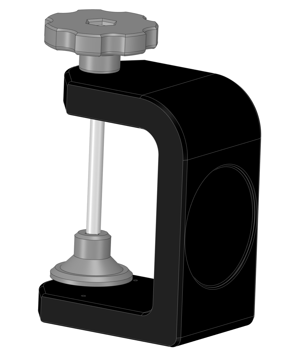 Desk Mount Clamp for your Gear-Falcon Flight Control Panel