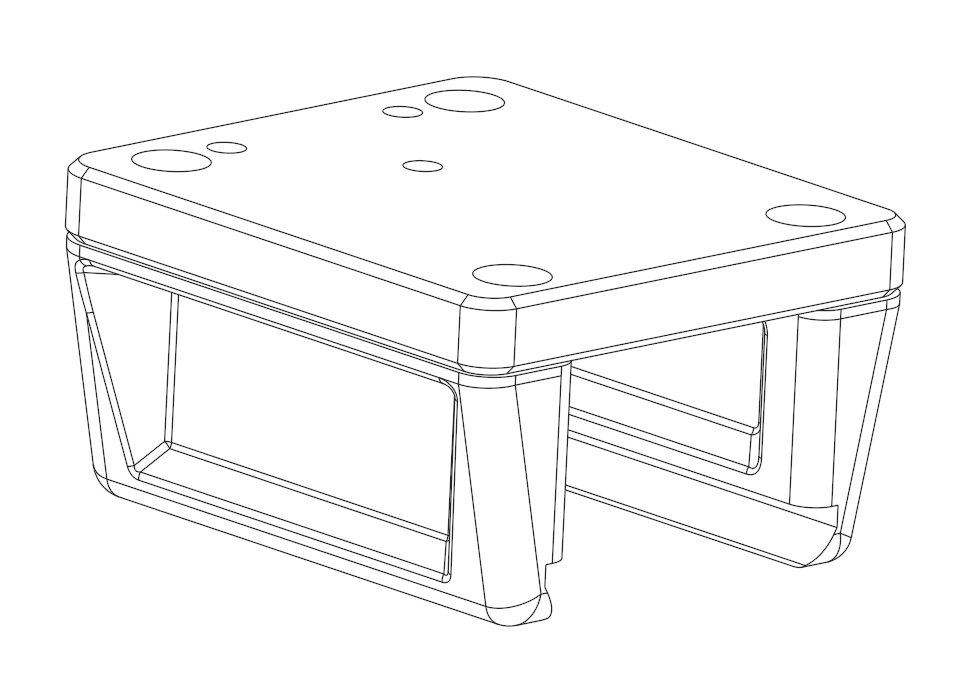 Trim mounting bracket