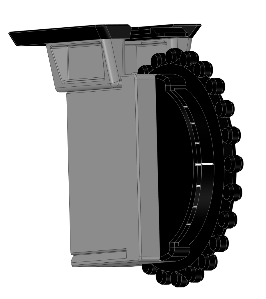 Analog Elevator Trim for FCP172A/182A with mount – Gear-Falcon