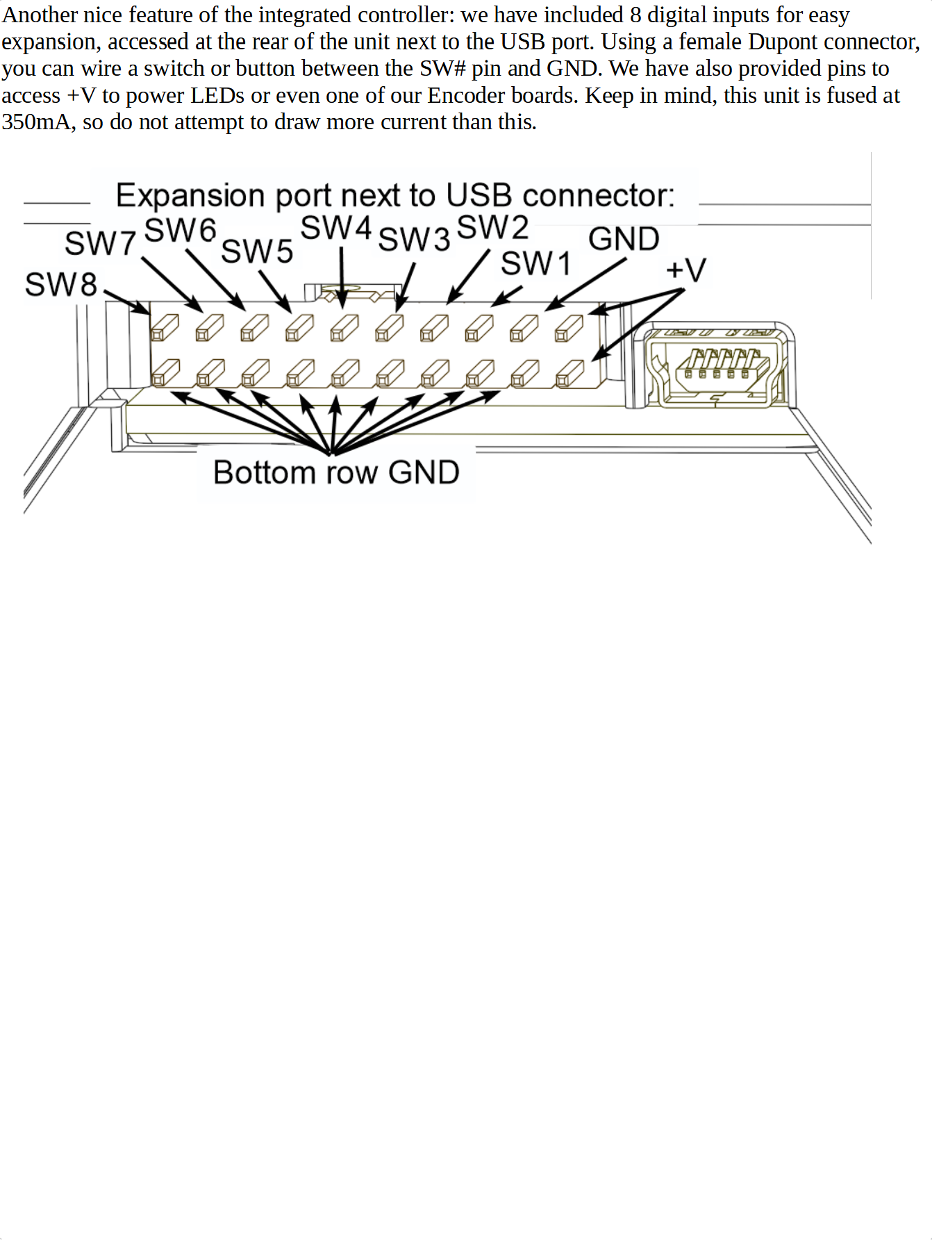 2nd Generation USB Elevator Trim, Analog, Stand-Alone, with Trim-Lock