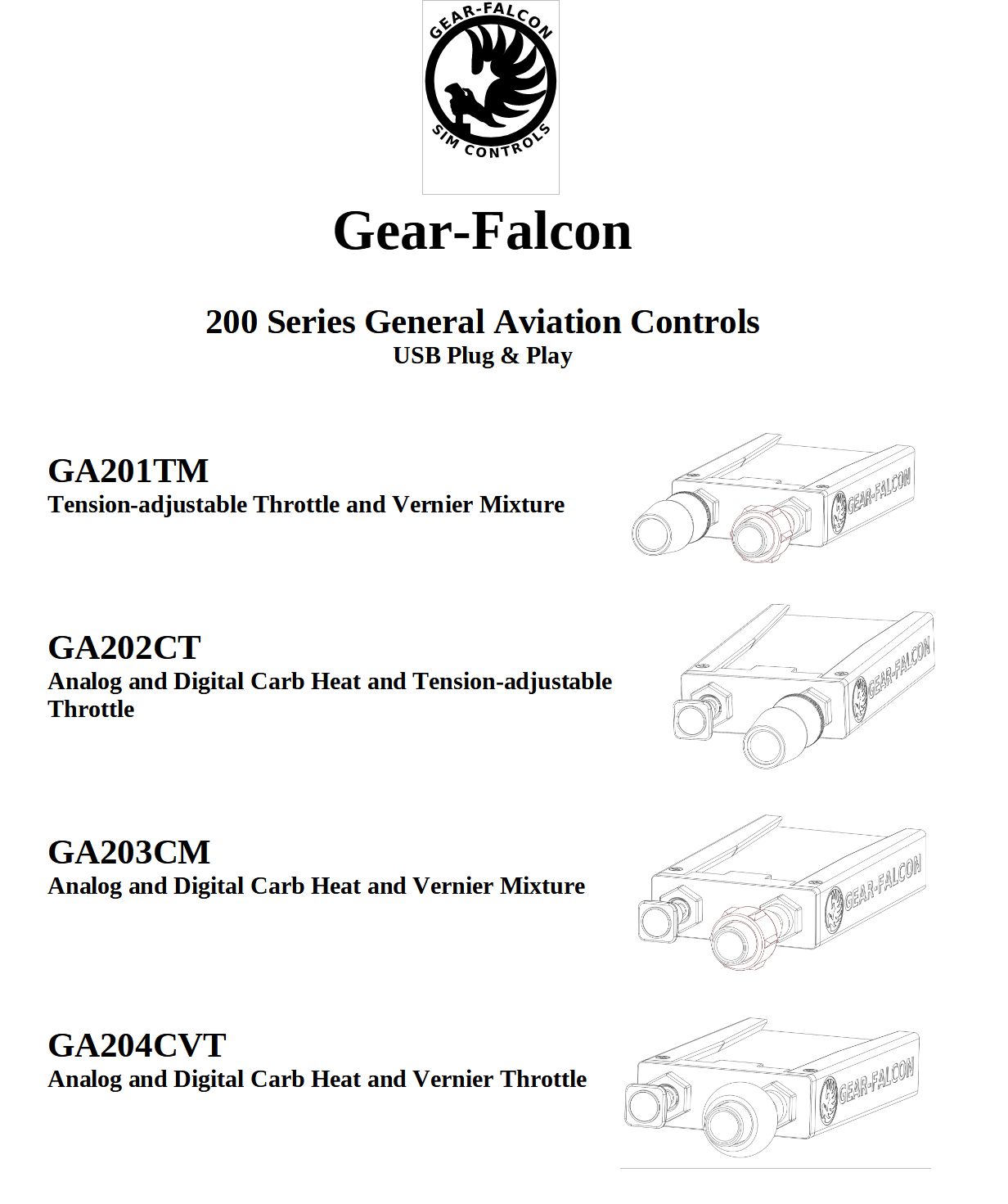 General Aviation TPM, GA200 Series