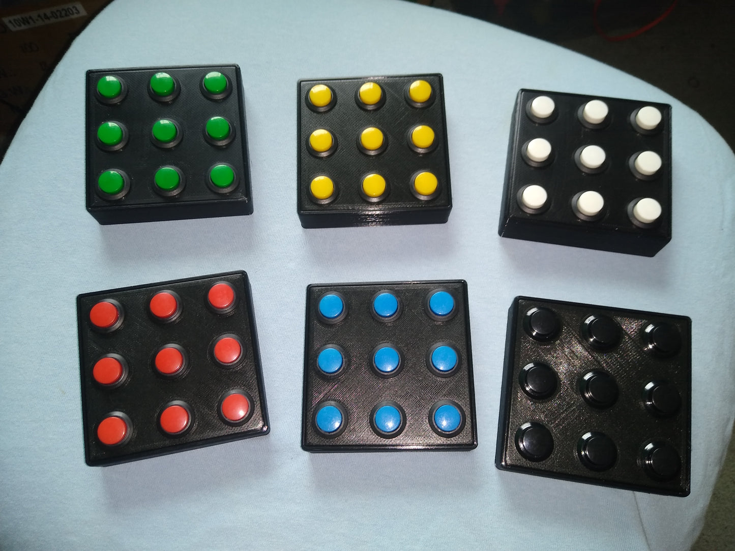 Button Box - Gear-Falcon Mini Button Box BB9-3x3