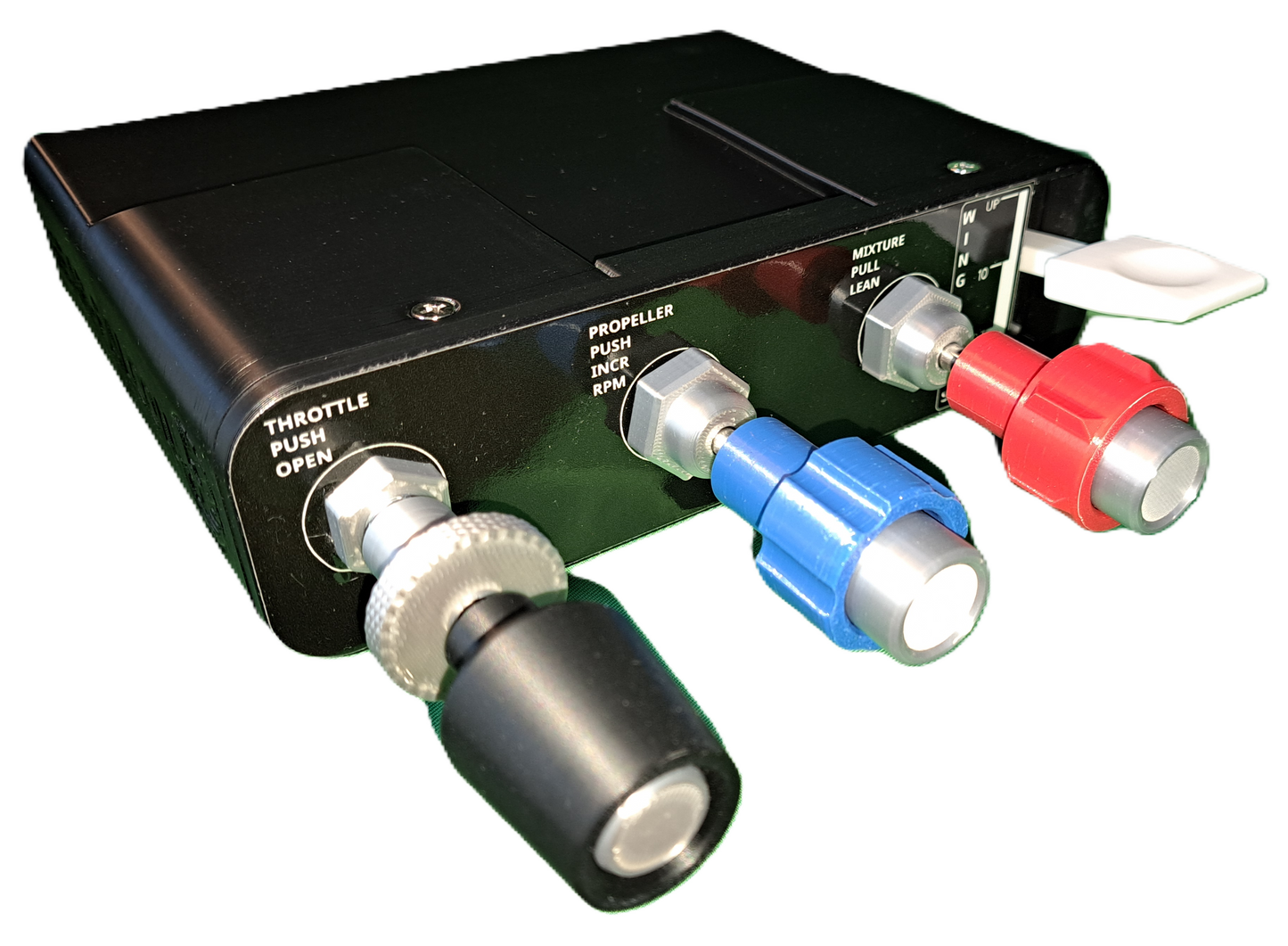 FCP182A HW3 - Cessna-Style TPM control panel with true Vernier adjustment