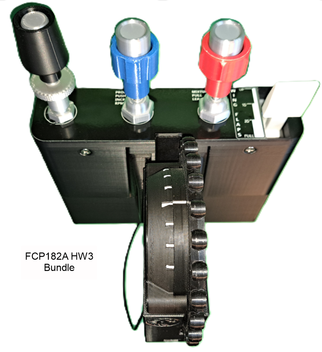 Cessna Style Flight Control Panel Bundle - FCP172A or FCP182A HW3