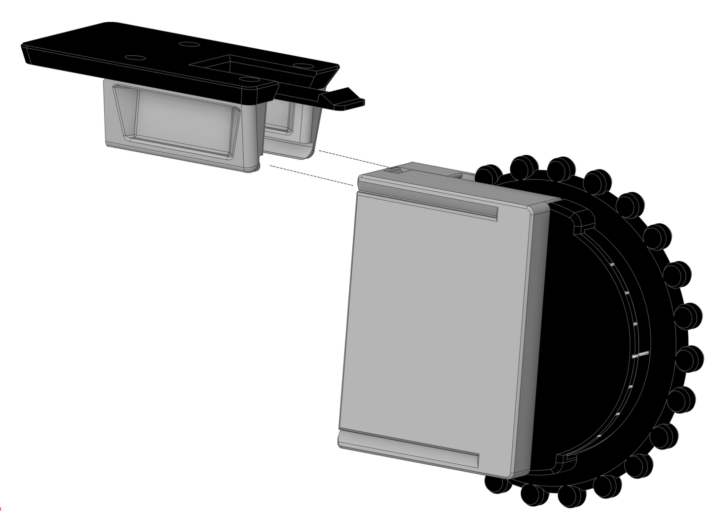 Analog Elevator Trim for FCP172A/182A with mount