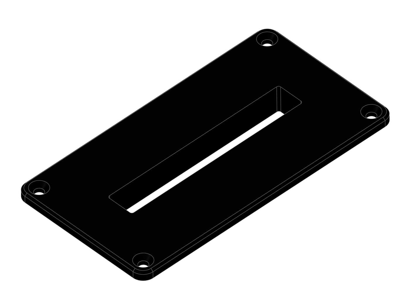 Panel Mount Bezel for V3 Quadrant Lever