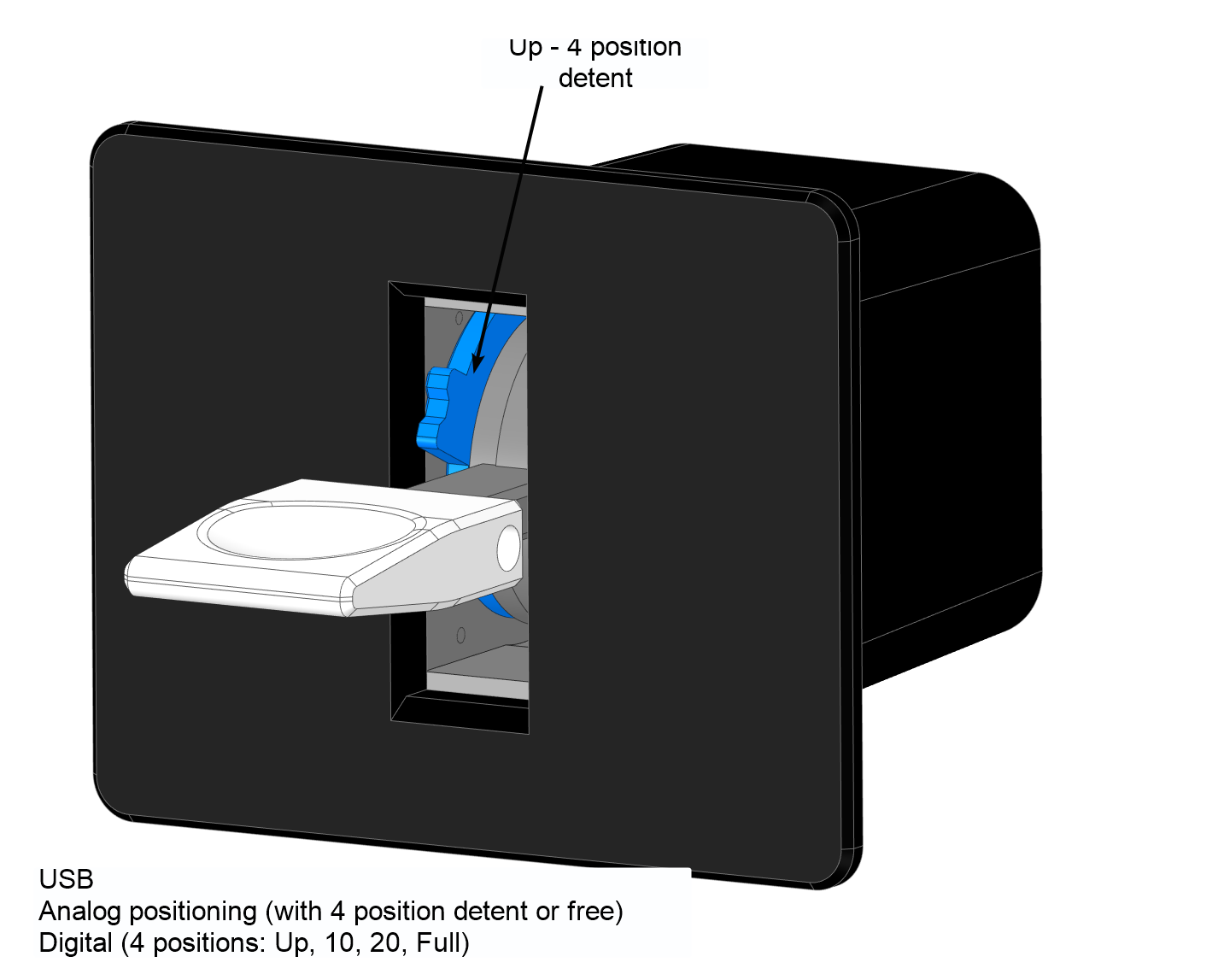 USB General Aviation Flaps Module